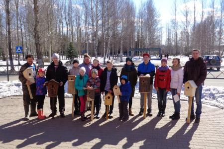 Ярославская область. Пионерский подарок для птиц
