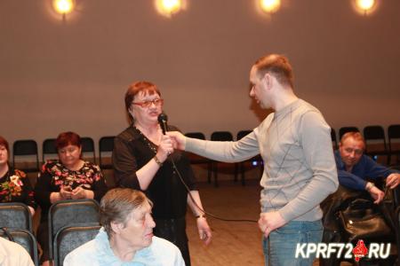 Тюменская область. Коммунисты провели День КПРФ в Ишимском районе. Т.Н. Казанцева встретилась с коммунистами Казанского района