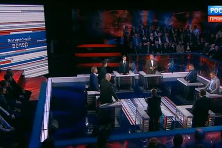 Л.И. Калашников в программе «Вечер с Владимиром Соловьевым» 9 апреля 2017 года