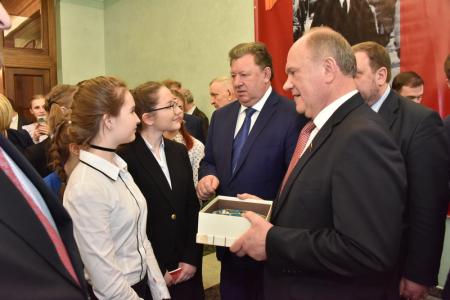 «Самыми могучими мы были во времена советской эпохи». Г.А. Зюганов выступил в Госдуме на открытии ленинской выставки