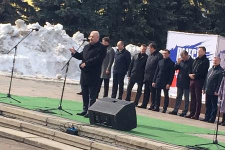 Лидер кировских коммунистов Сергей Мамаев принял участие в общегородском митинге «Вместе – против террора!» 