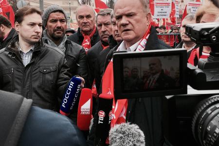 Г.А. Зюганов на митинге в Москве: Мы сделаем все, чтобы восторжествовала политика подлинного социализма!