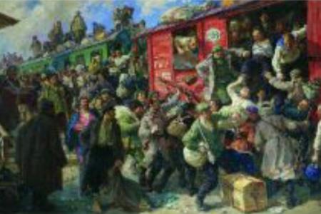 Проект KPRF.RU "Хроника революции". 17 апреля 1917 года: в Петрограде проходят митинги в память о Ленском расстреле, В.И. Ленин выступает с "Апрельскими тезисами" перед большевиками и меньшевиками - участниками совещания Советов