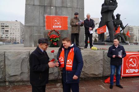 Нижегородские коммунисты встретили 147-летие со дня рождения Ленина