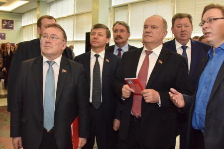 «Самыми могучими мы были во времена советской эпохи». Г.А. Зюганов выступил в Госдуме на открытии ленинской выставки