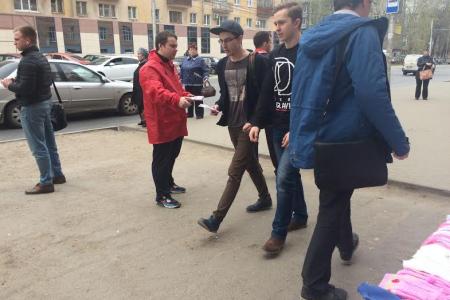 В Рязани прошла акция «Красные в городе!»