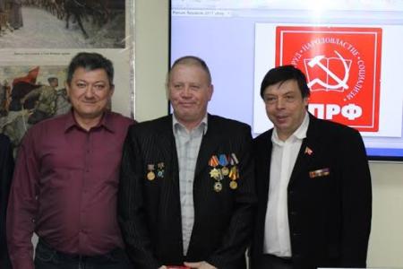Ямало-Ненецкий АО. Встреча руководителей Ноябрьского отделения КПРФ с членами общественной организации «Союз-Чернобыль»