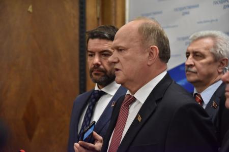 Г.А. Зюганов: «Финансово-экономический блок Правительства гробит все программы»