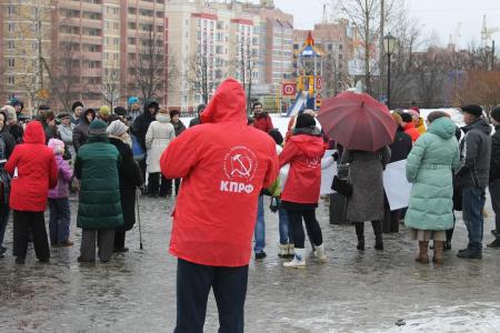 В Костроме коммунисты приняли участие в митинге в защиту парка