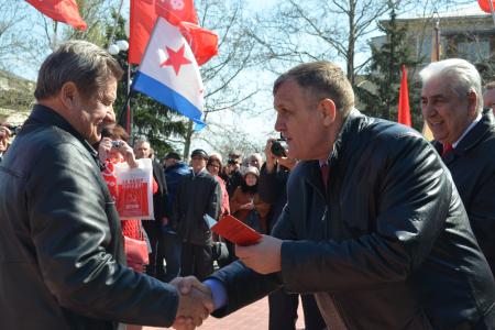 Севастопольские коммунисты отметили День рождения Владимира Ленина и провели отчётную онференцию 