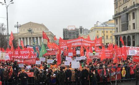 Г.А. Зюганов на митинге в Москве: Мы сделаем все, чтобы восторжествовала политика подлинного социализма!