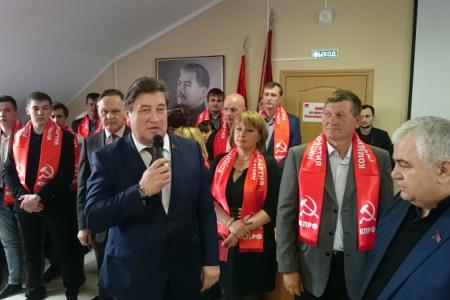 К.К. Тайсаев принял участие в работе 47–ой отчётной Конференции Ставропольского крайкома КПРФ