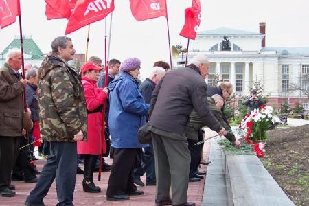 В Орле прошли мероприятия, посвященные 147-ой годовщине  со дня рождения В.И. Ленина