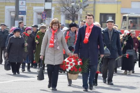 Тульские коммунисты на мероприятии в честь Дня рождения В.И. Ленина осудили провокационный законопроект о перезахоронении вождя