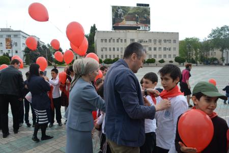 Республика Дагестан. Праздник Пионерии в городе Махачкала