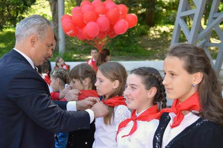 Ростовская область. Пионерия праздновала свой День рождения