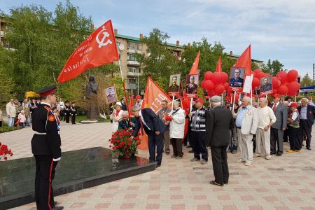 Празднование Великой Победы в Оренбуржье
