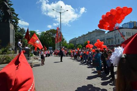 Ростовская область. Пионерия праздновала свой День рождения