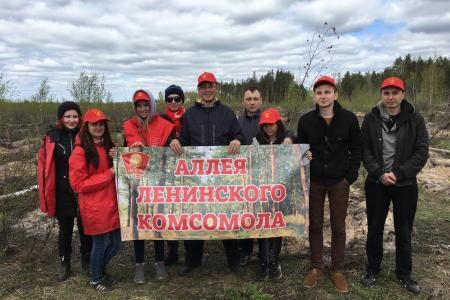 Комсомольцы провели акцию «Возродим леса в Марий Эл»