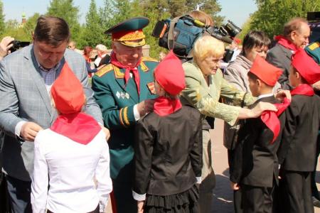 Юбилей советской пионерии в Челябинске