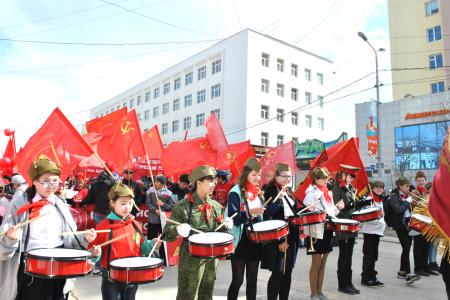 Якутия первомайская: праздник приобретает первоначальное значение