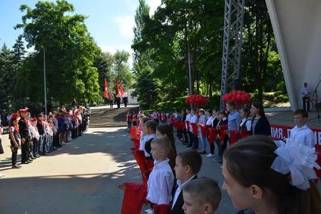 Ростовская область. Пионерия праздновала свой День рождения