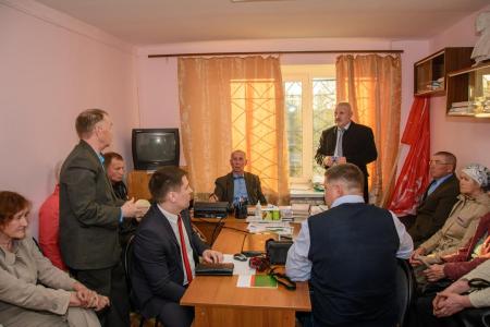Сергей Мамаев посетил с рабочим визитом предприятия Йошкар-Олы и встретился с активистами КПРФ Марий Эл