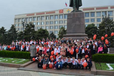 Республика Дагестан. Праздник Пионерии в городе Махачкала