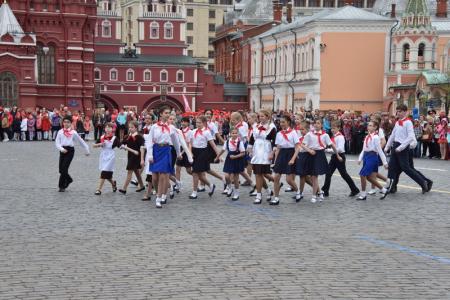 "Взвейтесь кострами синие ночи". Концерт в Колонном зале Дома Союзов, посвященный 95-летию пионерии
