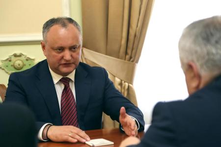 К.К. Тайсаев встретился с президентом Республики Молдовы Игорем Додоном