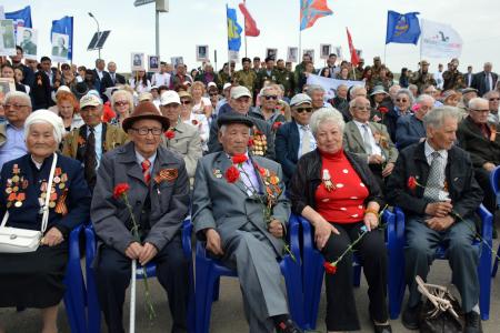 Калмыкия. Коммунисты приняли участие в митинге памяти воинов 28-й Армии близ поселка Хулхута