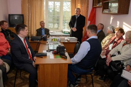 Сергей Мамаев посетил с рабочим визитом предприятия Йошкар-Олы и встретился с активистами КПРФ Марий Эл