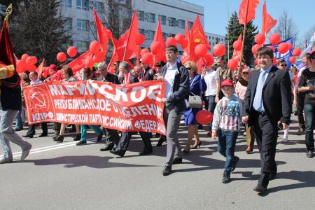 Красный первомай в Марий Эл