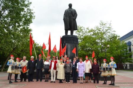 День Пионерии в столице Калмыкии