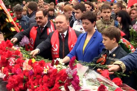 Н.Н. Иванов принял участие в праздновании 72-й годовщины Великой Победы советского народа над фашистской Германией