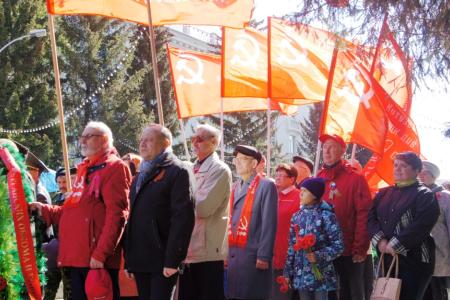 Курганские  коммунисты провели серию мероприятий, посвященных Великой Победе