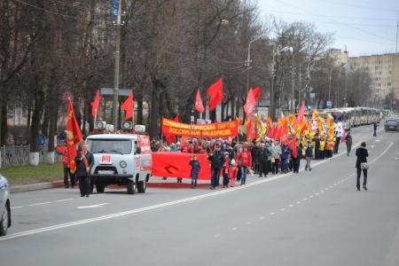 День международной солидарности трудящихся в Пскове
