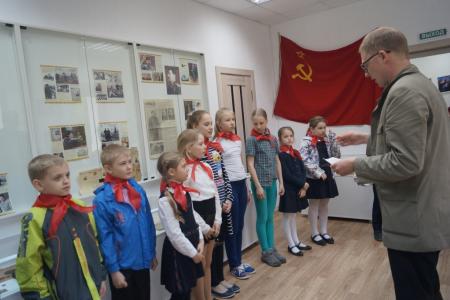 Пензенские школьники пополняют пионерские ряды