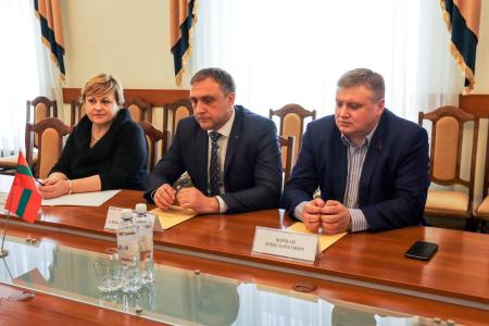 К.К. Тайсаев встретился с Главой приднестровского парламента Александром Щерба