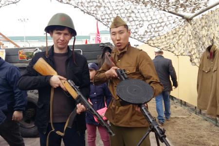 Праздник Победы в Якутии