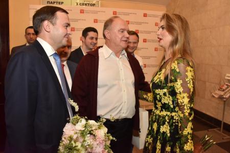 Г.А. Зюганов посетил фестиваль художественной гимнастики «Алина»