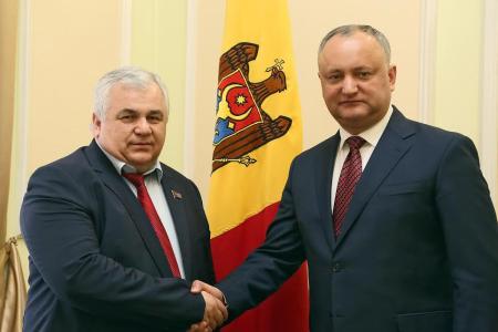 К.К. Тайсаев встретился с президентом Республики Молдовы Игорем Додоном