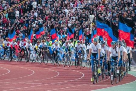 К.К. Тайсаев и А.А. Ющенко приняли участие в праздновании третьей годовщины образования Донецкой Народной Республики