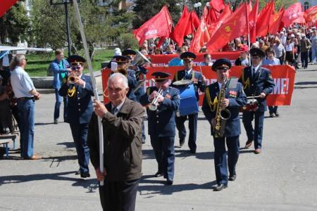 Более пятисот пензенцев приняли участие в первомайском митинге КПРФ
