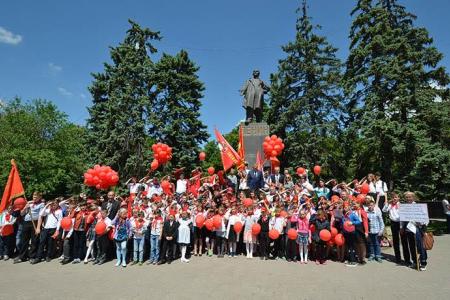 Ростовская область. Пионерия праздновала свой День рождения