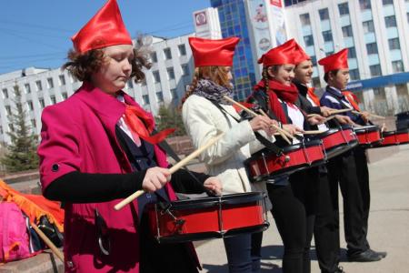 День пионерии в Якутии