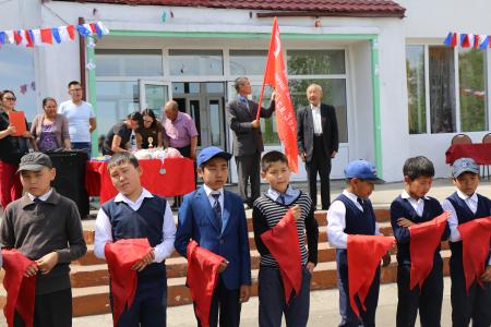 Пополнились ряды тувинской пионерии