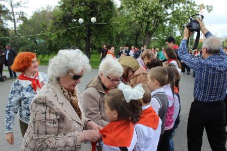 В Волгограде отметили юбилей пионерии