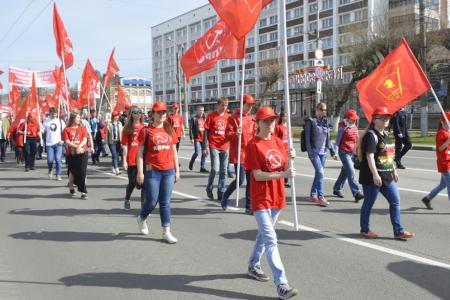 Ивановские коммунисты шествием и митингом отметили День международной солидарности трудящихся