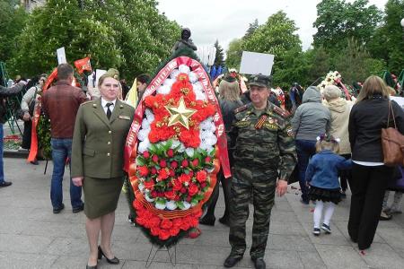 Белгородские коммунисты и союзники партии приняли участие в шествии «Бессмертного полка»